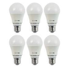6 x LightMe LED Leuchtmittel Varilux Birne 6,5W=40W E27 warm- Kaltweiß dimmbar
