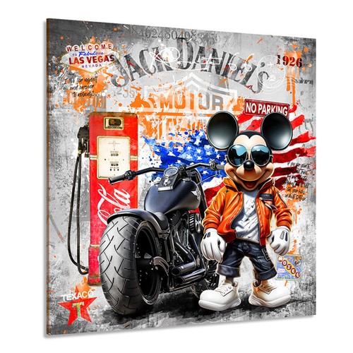 Micky maus harley pop - micky, art