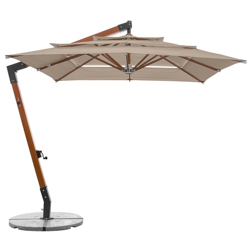 Anndora ampelschirm holz - anndora,