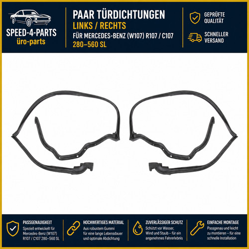 Paar türdichtung links rechts - paar,