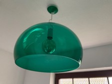 Kartell - FL/Y Pendelleuchte grün 