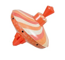 Kreisel mit Motiv Spirale, 13 cm - Kinderkreisel