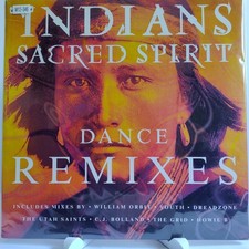 Sacred Spirit – Indians (Dance Remixes), 12" Vinyl (VG/G), Virgin, M12-346