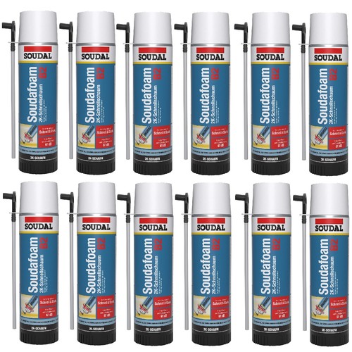 12x soudal soudafoam b2 - soudal, 2k