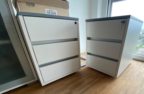 Büro roll container - büro, weiß