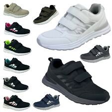 Herren Damen Sportschuhe Turnschuhe Laufschuhe Freizeit Schuhe Klettverschluss