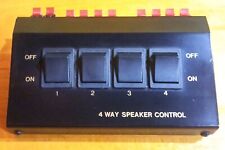 4 Way Speaker Control