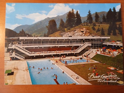 Postkarte 3202 gelaufen bad - postkarte,