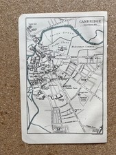 Antiker Straßenplan Stadtplan