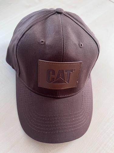 Cap cat caterpillar braun mit - cat,
