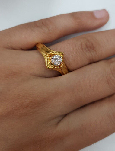 Gelbgold 22k ring hochzeit - 22k,
