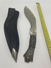 Gurkha Kukri Knife / Messer Machete Nepal 22 cm mit Gravur Scheide 70er