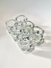 6 Modernist Arno Eierbecher/Kerzenhalter von Joe Colombo für Italora 60er Jahre