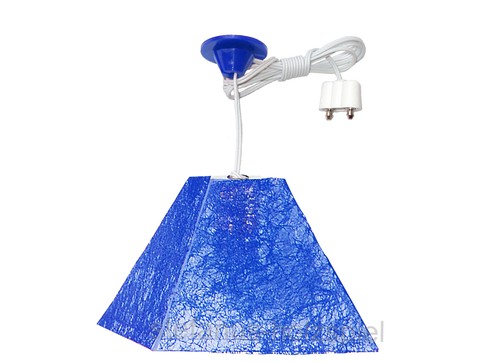 Hängelampe blau für - blau,