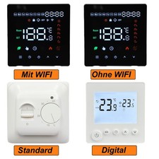 Raumthermostat Fußbodenheizung Raumtemperaturregler Thermostat Digital LCD 16A