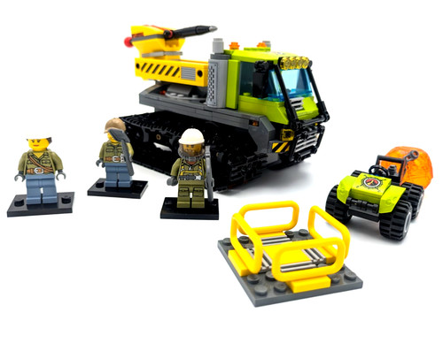 Lego city volcano - city:,
