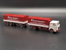 Wiking 1:87  Werbemodell MAN 19.361 Pritschen-Lastzug "Schmidt Spedition" o. Ovp