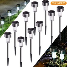 Gartenleuchte Solarleuchte Gartenlampe Außen LED Solarlampen Garten Balkon Bunt