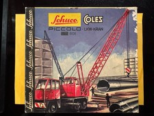 Schuco Piccolo 801 Autokran Lkw Mit Hänger, Etc.