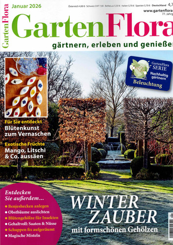 Garten flora januar - garten, flora,januar