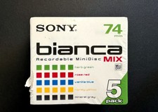 Sony bianca Minidisc Neuware