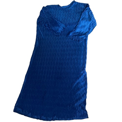 Damen abaya kleid blau - damen, midi
