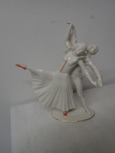 Antike porzellanfigurengruppe - antike,