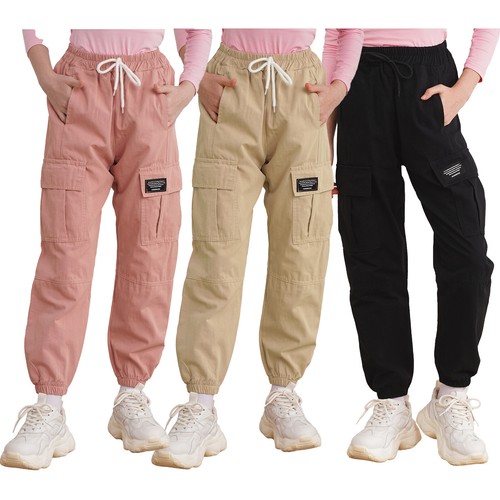 Mädchen cargohose kordelzug - cargohose,