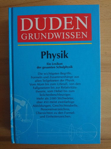 Duden grundwissen physik - duden,