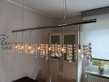 SWAROVSKI Pendelampe mit original SWAROVSKI - KRISTALLEN