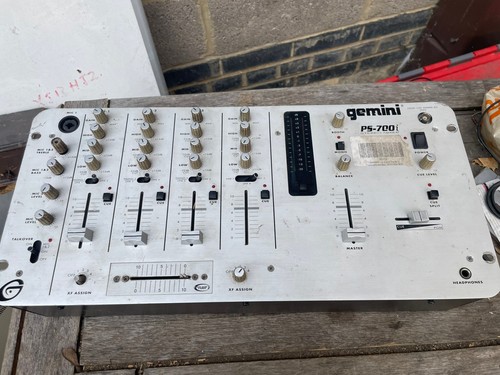 Gemini 700i stereo mixer dj - gemini, ps-700i