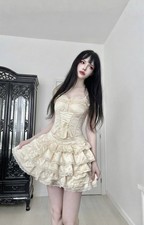 Damen Kleid Lolita style