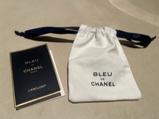 Luxus Parfumprobe BLEU de CHANEL Herren EDP Parfüm Probe Beutel Set Säckchen Neu