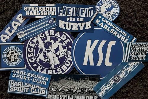Ksc karlsruher aufkleber - ksc,