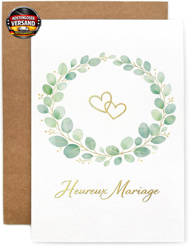 Carte mariage - carte,