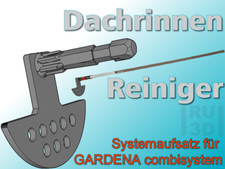 Dachrinnenreiniger, Aufsatz