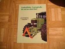 Prospekt Sauter Fronthydraulik