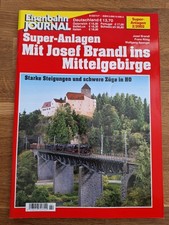 1 Eisenbahn Journal Super Anlagen mit Josef Brandl ins Mittelgebirge 2/2002 fast