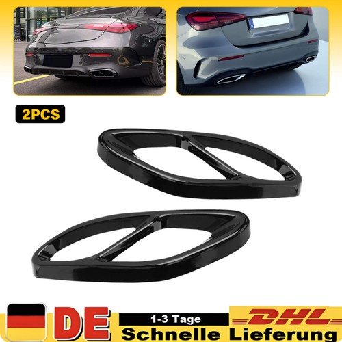 Auspuffblende für mercedes - 2x,
