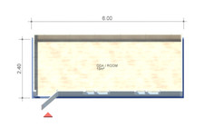 Bürocontainer Baucontainer Wohncontainer Container Aufenthaltscontainer Bausatz