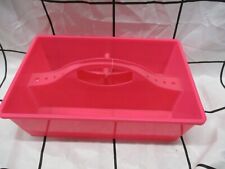 Allzweckkiste Putzkiste aus Kunststoff Pink / Rosa