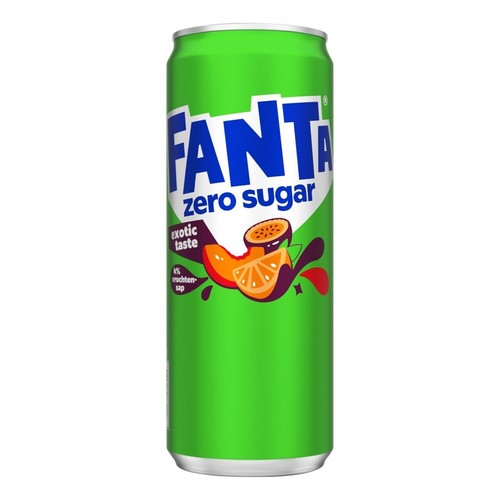 Fanta zero sugar exotic - fanta,