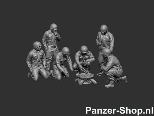 Bundeswehr figuren - 6x,