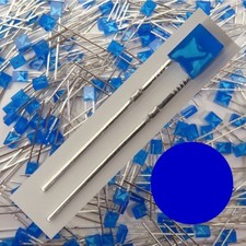 LED Rechteckig Blau diffus