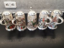 5 Bierkrüge Kulmbacher Eku