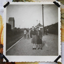 Foto 1952 DDR Pritzwalk woman