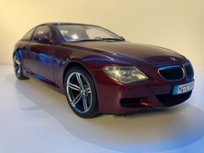 kyosho BMW m6 1:18 dark red -