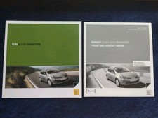 RENAULT Clio & Clio Grandtour Prospekt 3.2008 + Preisliste