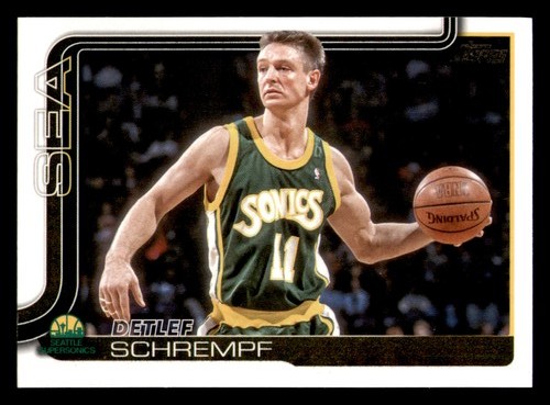 Detlef schrempf topps - detlef, flagship