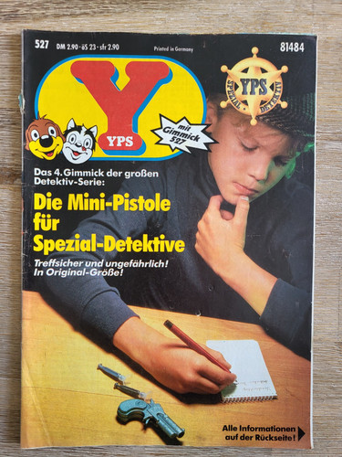 Yps 527 die mini pistole - yps,
